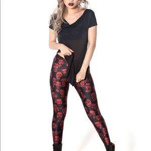 Zombie black milk leggings